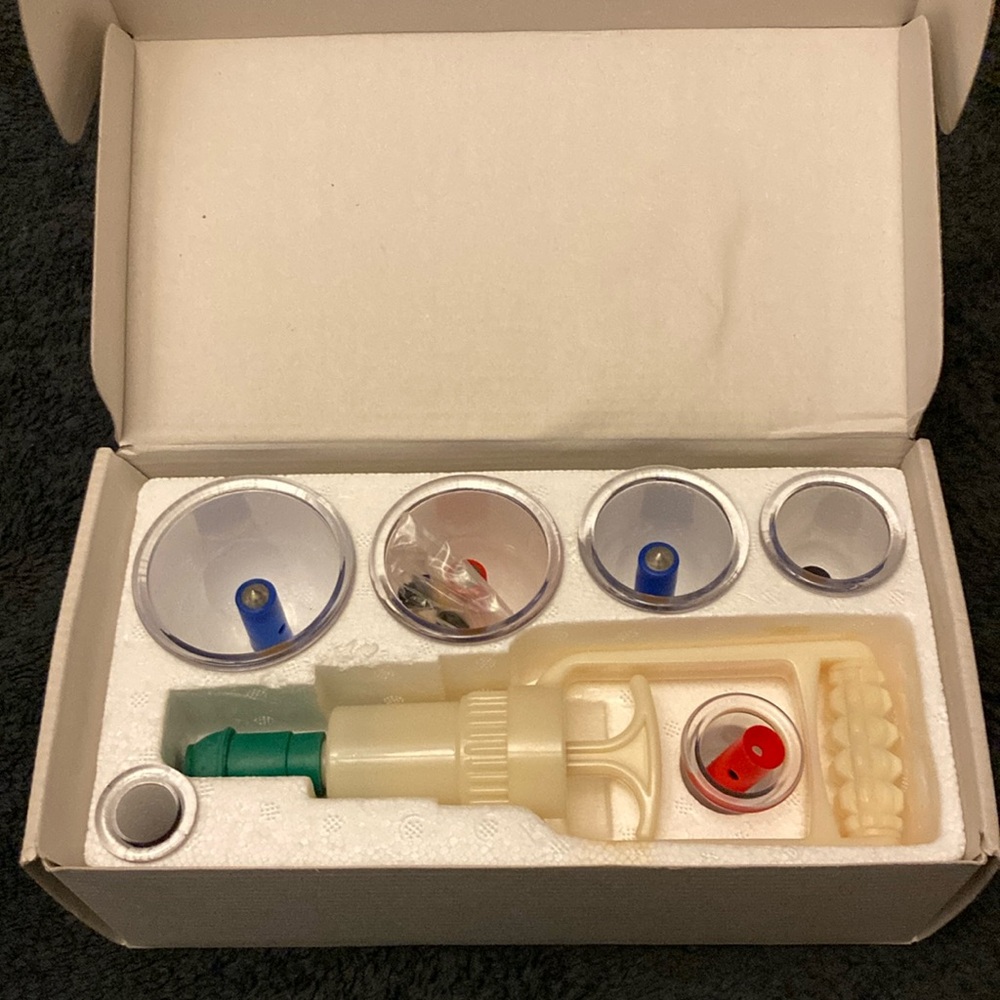 NWOT Chinese cupping therapyhealing remedy set